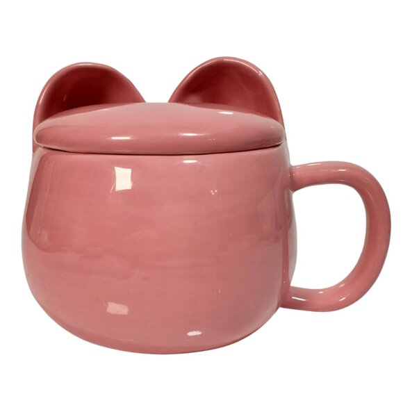 Vintage Sanrio My Melody 3D Mug - Pink (2004) with Lid - Collector Condition - Picture 3 of 8